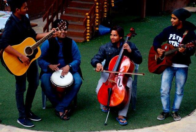 male instrumental band Giza Egypt